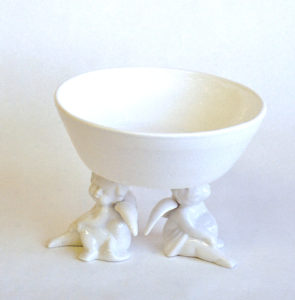 Englaskál - Angel bowll, ceramic bowls, ceramic, keramík hönnun