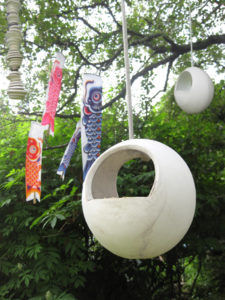 Fuglagjafi, bird feeder, ceramic, keramík hönnun